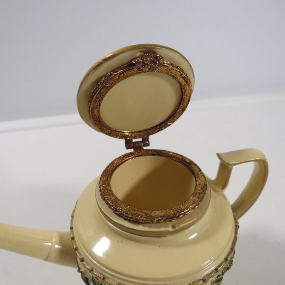 Nini Vineyard Tea Pot Trinket Box 6-47 - Picture 4 of 10